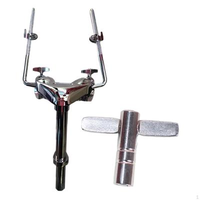 Doppel-Tomhalter Arm Klemme Display Hardware Ersetzt Schlagzeugzubehör Halterung