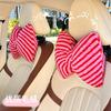 New car headrest waist rest set, four-season universal car waist pillow, cute car decoration products