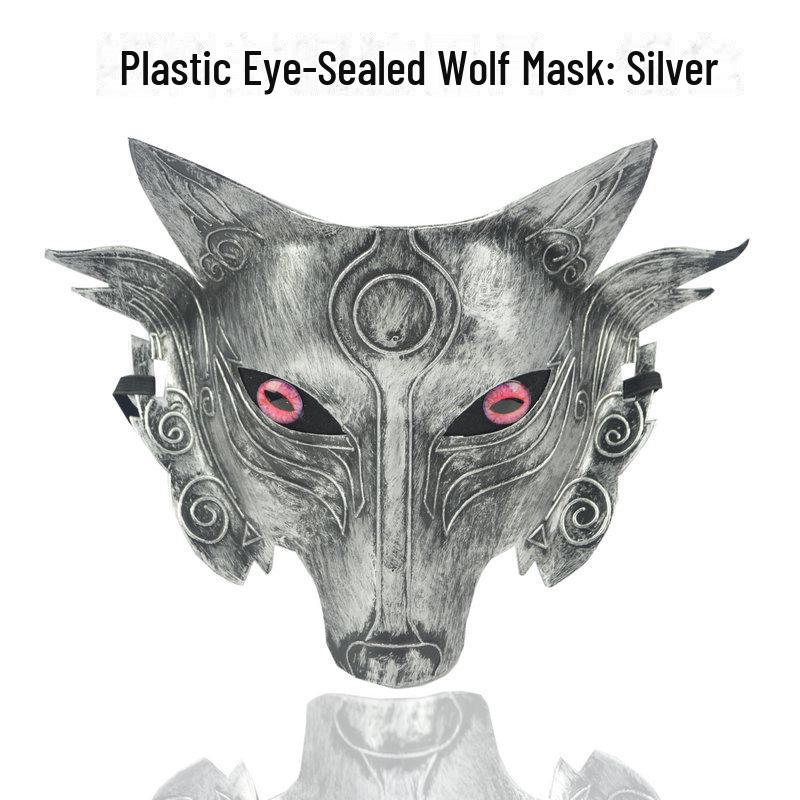 Evil Wolf Halloween Mask - Adult Werewolf Headgear & Child-Friendly Design
