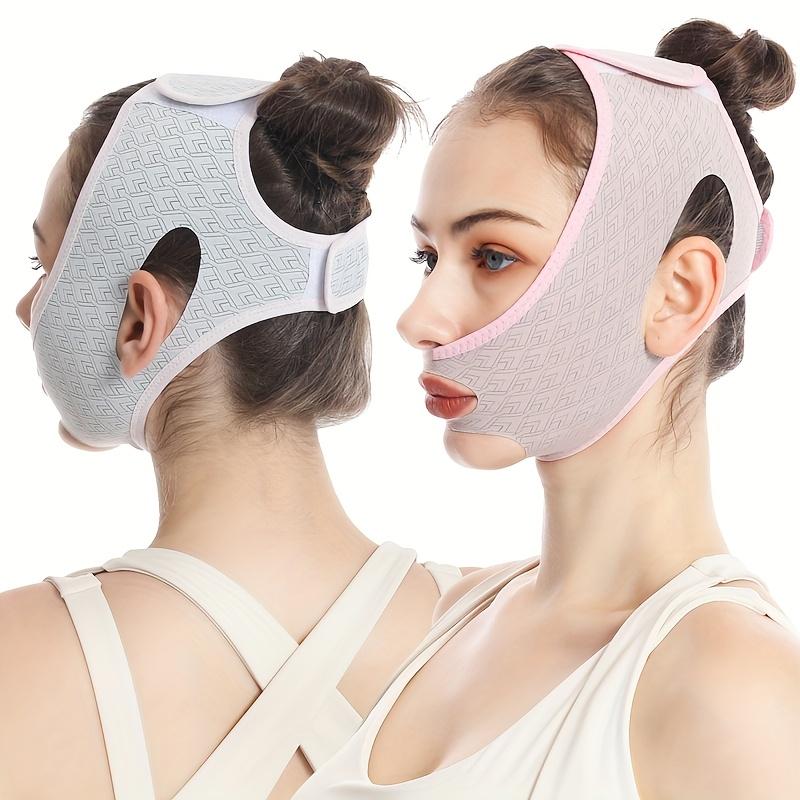 2PCS Sleeping Face Slimming Bandage Relaxing and Lifting Face Bandage Chin Weight Loss Machine