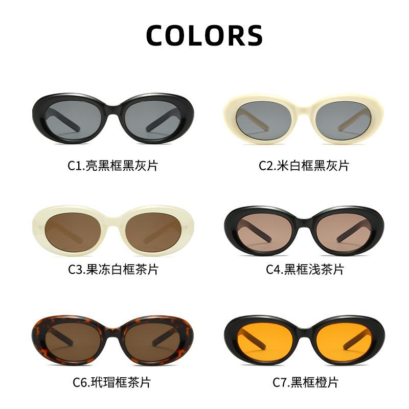 Autumn And Winter Millennial Babes Sunglasses Women'S Trendy Retro Cat'S Eye Street Shot Wearing Eve Sunglasses Men