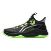 Li Ning Combat Low Durable Non-Slip Low-Top Basketball Shoes Men Sneakers Black Green ABPR027-1
