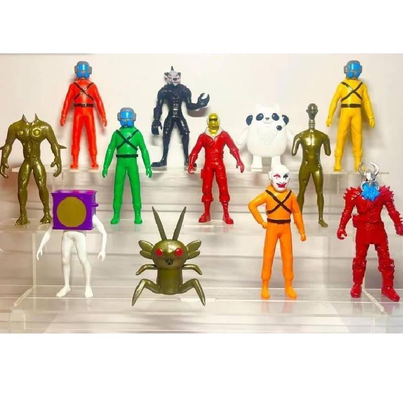 Deadly Company Game Handheld Figure Collection Pvc Material Various Colors 2.5-4.5 Inches