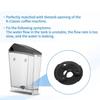 Drain Plug Accessory Set with Screws for Coffee Maker Water Tank to Solve Blockage Issues and Improve Water Flows
