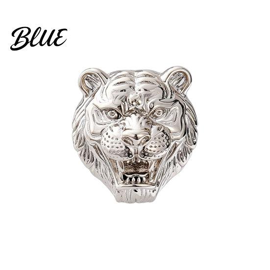 Animal Brooch Pin Versatile Animal-Shaped with Electroplated Surface Lion Blazer