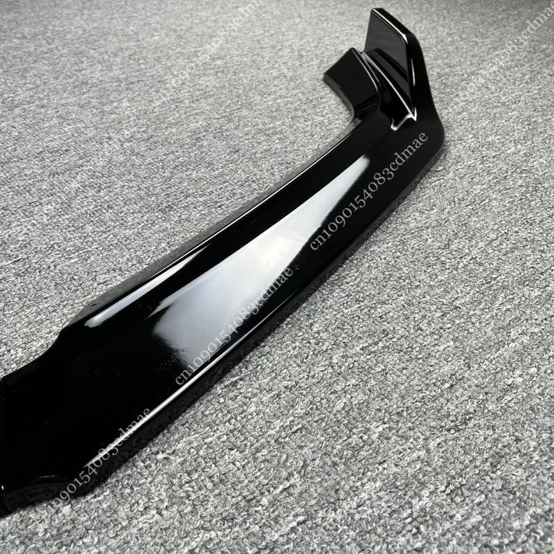 Splitter Lip Bumper Anteriore 3 Pezzi per Volkswagen Jetta MK6 Facelift 2014-2018 Tuning Body Kit Protezione Spoiler Mod Vernice Nera Lucida con Rivestimento UV