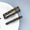 Rhinestone Hair Clip Duckbill Triangle