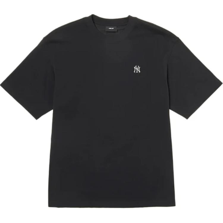 New MLB New York Yankees New York Yankees T Shirt Unisex Black 3ATSB0444-50BKS