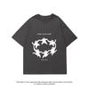 ZAZOMDE Vintage Aesthetic Group Kittens Graphic Tshirt Unisex Oversized Short Sleeve Letter Print Casual Hip Hop Tops 2026