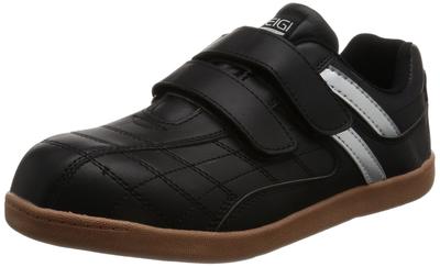 Heigy Sicherheit Klett Zehenschutzkappe Arbeit Größe cm HG-1516M Herrenschuhe, Kappe, Sneaker, Schuhe, Schwarz, 26.5