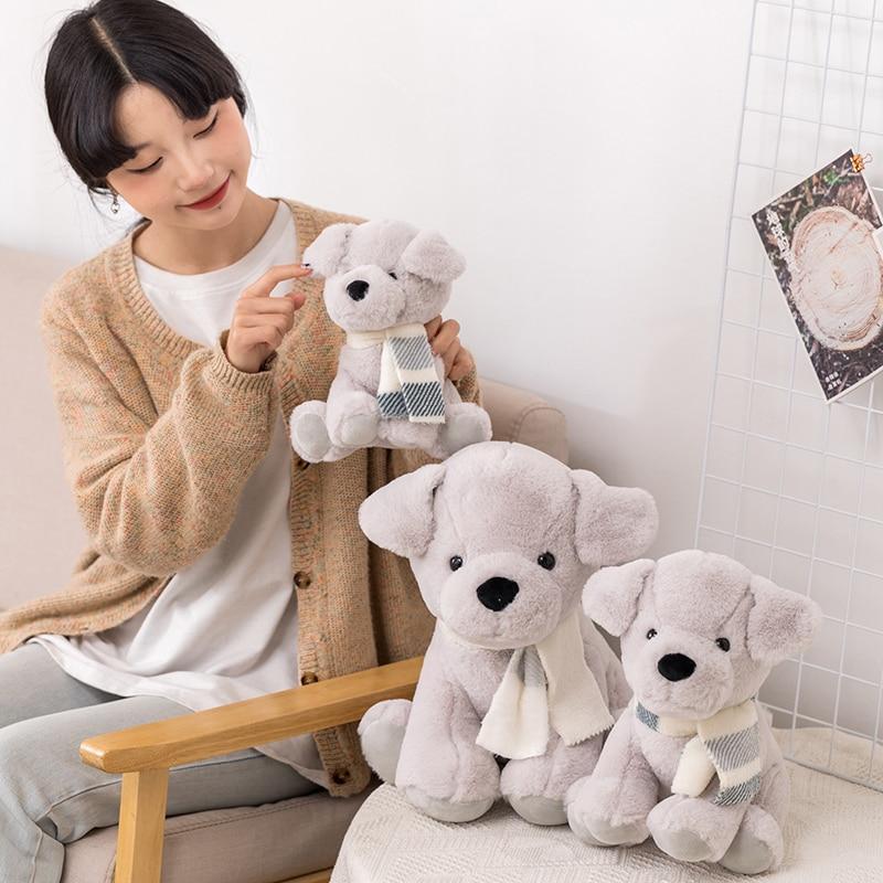 1pc 25 /30 /40cm Lovely Animal Sweet Pig Bear Sheep Dog Plush Toy Soft Cartoon Stuffed Soft Doll For Baby Girls Pillow Gift