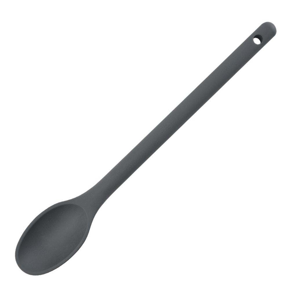 Silicone Spoon Kitchen Cooking Integrated  Spoon For Food Stirring Restaurants Hotels