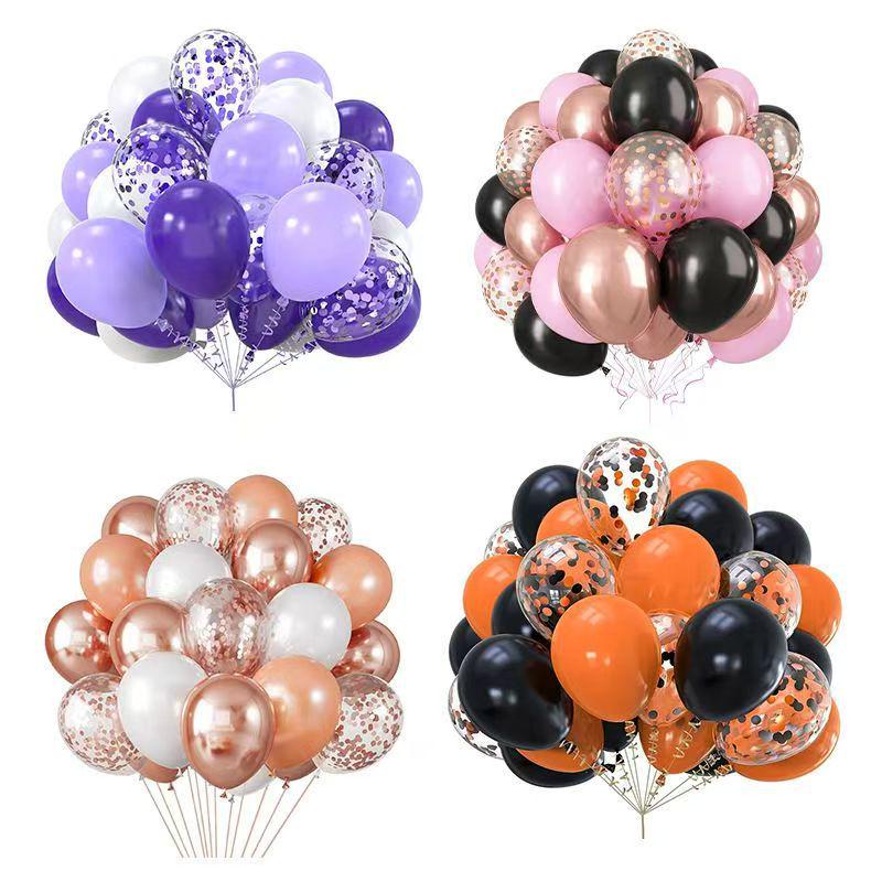 30-Piece 12-Inch Balloon Set for Birthday, Wedding, and Party Decorations