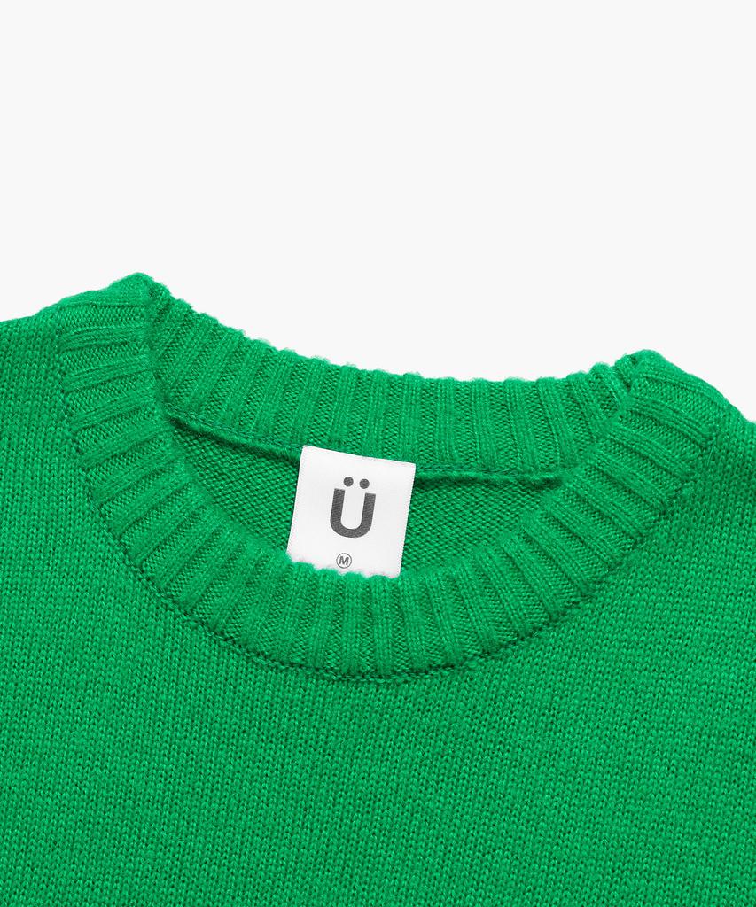 ISTKUNST Thunder Bear Knit_Green(Ik2Cfmk600A)