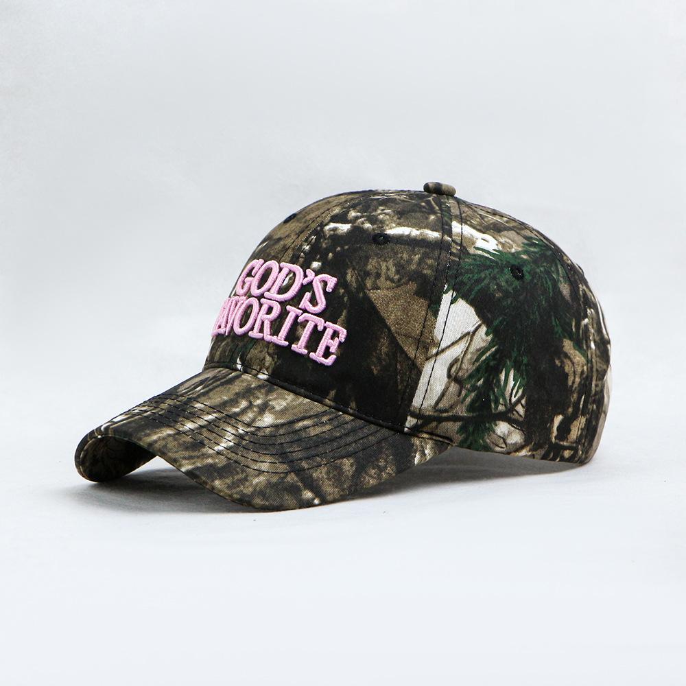 New Baseball Cap Female Male Camo Branch Pattern Splashing Ink Embroidery Cap Men Women American Spice Girl Hat Spring Summer