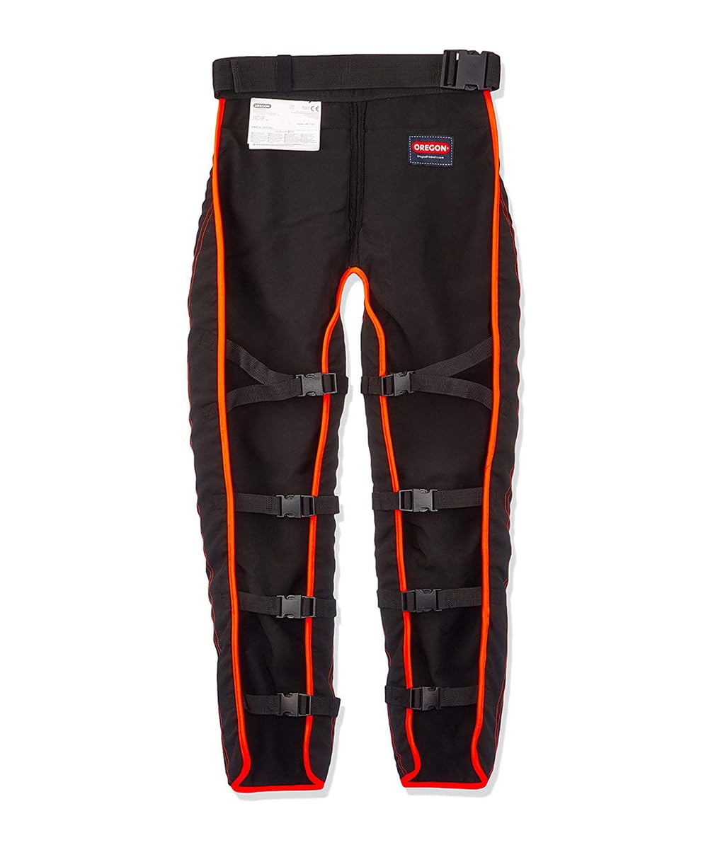 

Легкие чапсы унисекс для взрослых, черные, для работы с бензопилой (575780)