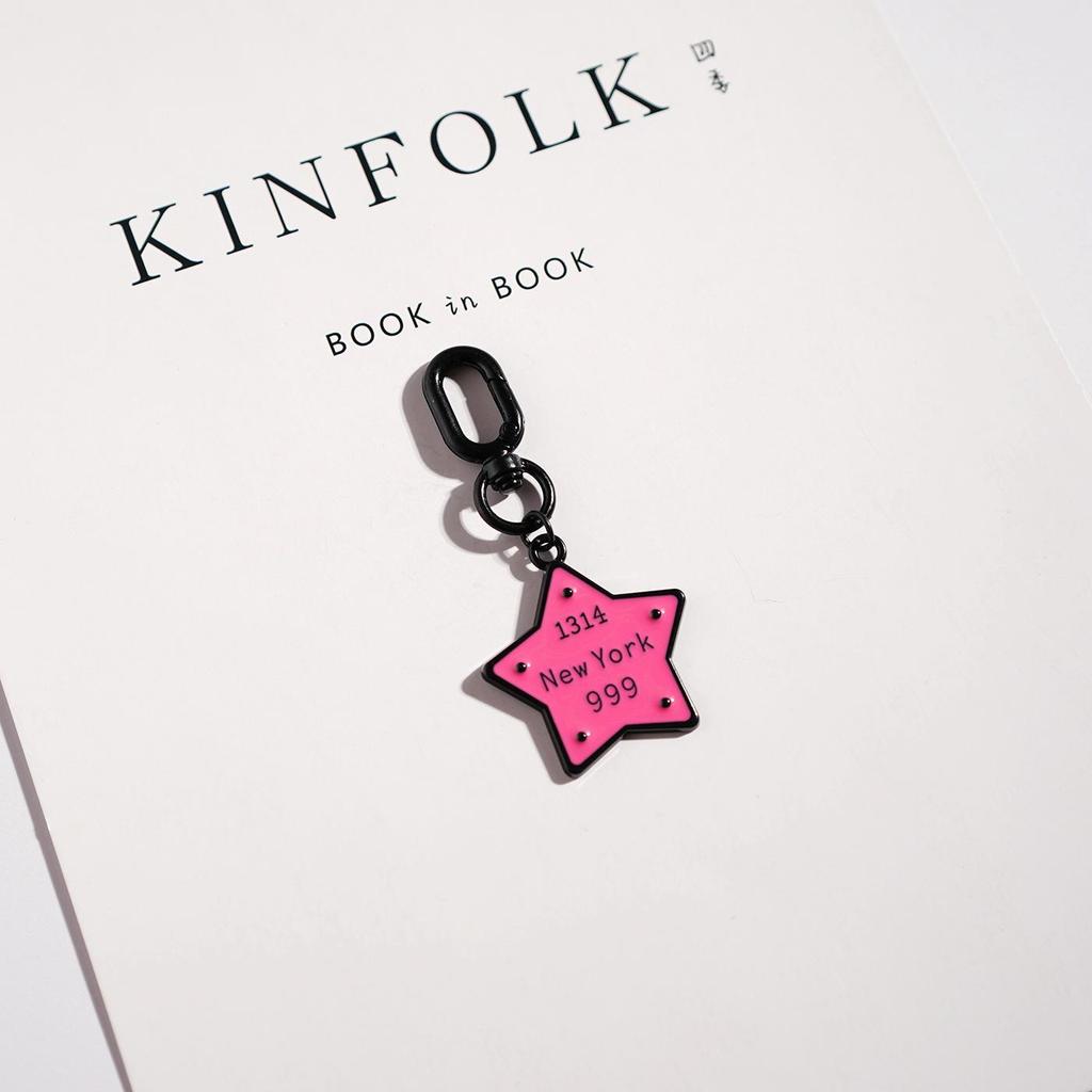INS Cute Cartoon Star and Heart Keychain Pendant - Small Gift for Bags and Backpacks