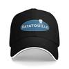 Ratatouille Mouse and Cheese Casual Baseball Cap  Kpop Rock Trucker Hat Summer Breathable Snapback Cap