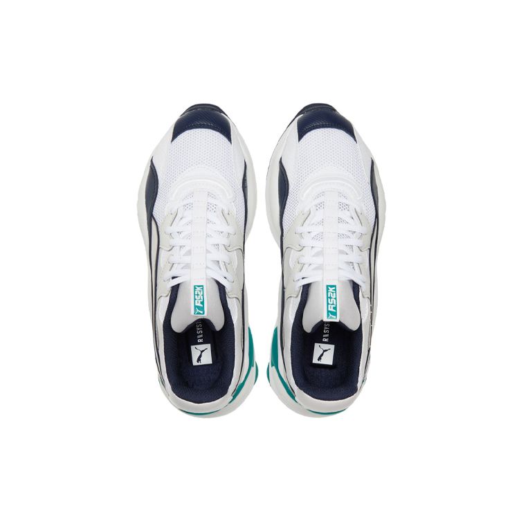 Puma Rs-2K Sahara Utility Synthetic Leather Mid-Top Lifestyle Sneakers Men Sneakers White Blue Green 368841-02