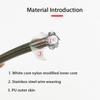 1M~10M Motorcycle Braided Stainless Steel Nylon Brake Pipe Line Hose Brake Line Gas Oil Fuel Tube Pipe Racing Brake Hose