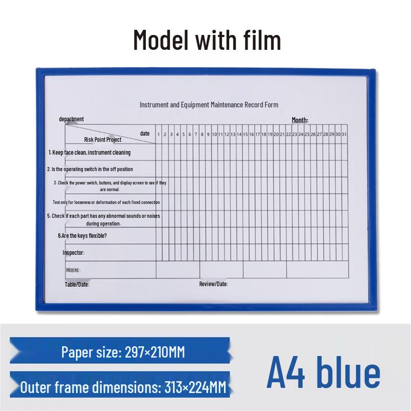 Ran Jin Chu A4 Loose-Leaf File Folders
