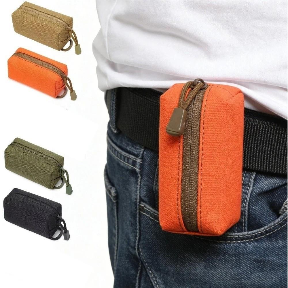 Wear-Resistant Key Organizer Portable Coin Purse Hanging Bag Waist Pack  Sports