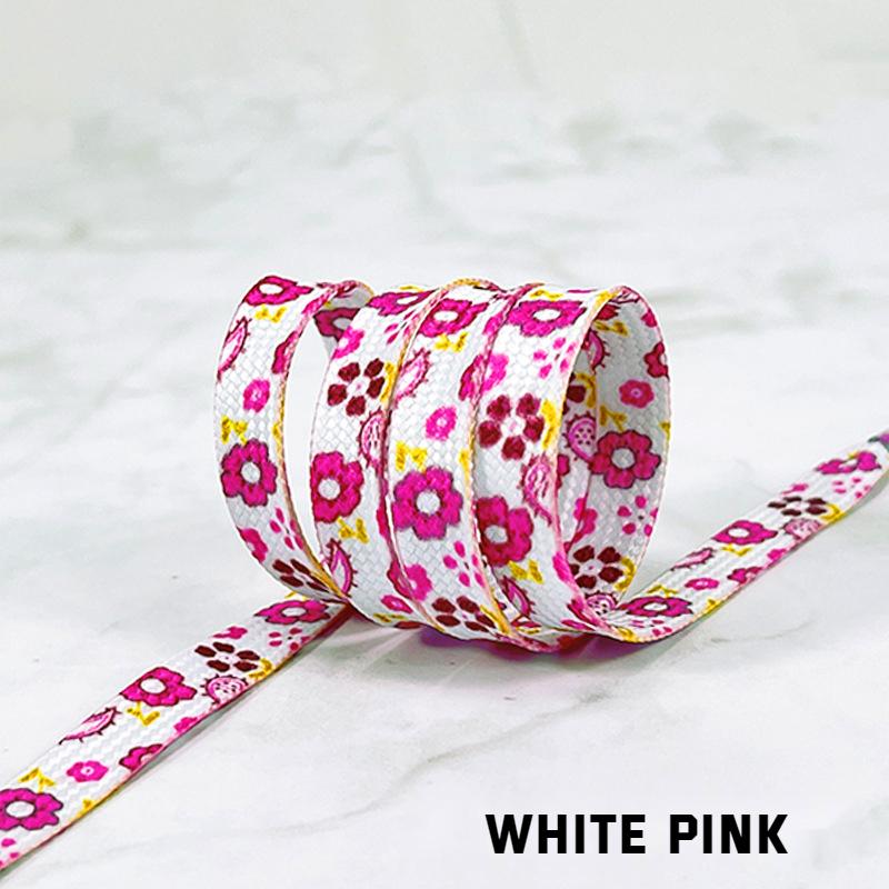 NEW Small Daisy Cherry Blossom Lace Shoelace AF1 Shoelace High-Cut Low Original Female Flower Decorative Buckle Female Shoelace