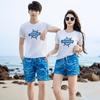 Beach Pants Men'S Quick-Drying Seaside Vacation Loose Couple'S Casual Sports Shorts Women'S Five-Point Large-Size Boxer Swimming Trunks