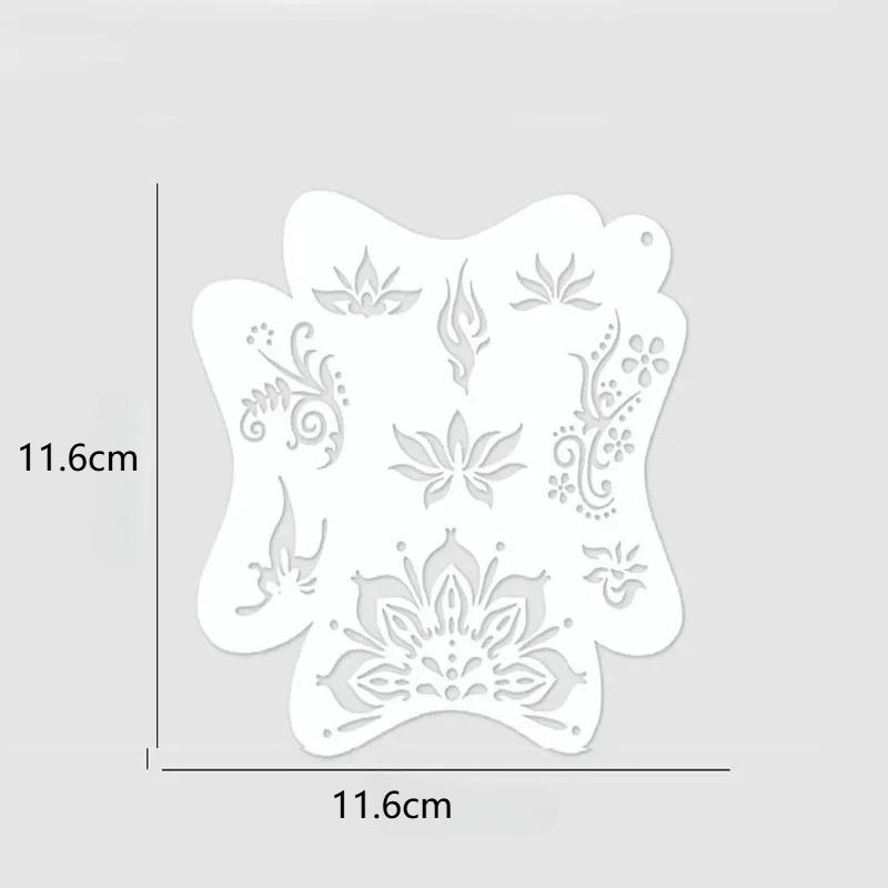 8PCS Face Painting Stencil Templates To Draw Children Stencils for Drawing Template Make-up Stencils for Facial Makeup WSMB01