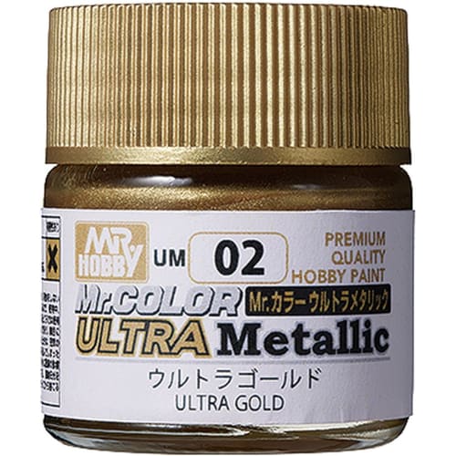 

GSI Creos GSI Creos Г-н. Цвет Ultra Metallic Ultra Gold 10 мл Модельная краска UM02
