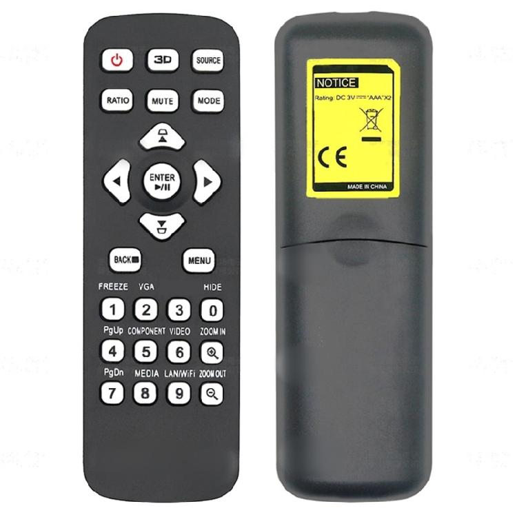 Replacement Remote Control Efficient Management for X1223HG X1286G X1123HG DX225A And Many Other Projectors