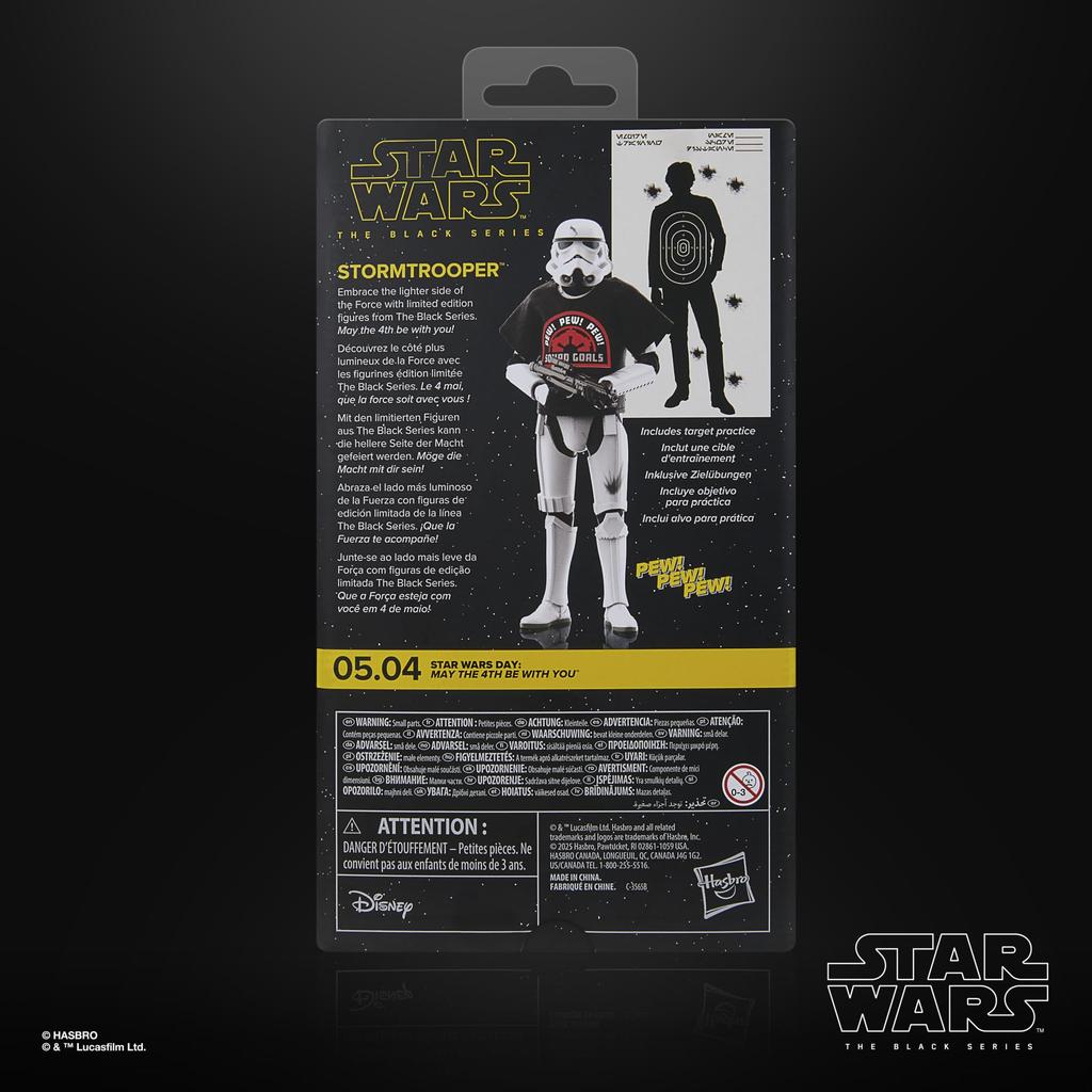 Hasbro STAR WARS Black Series 4th is Star Wars Premium Collection 15cm Action Figure Star Wars Gift G2518 Authentic Stormtrooper, "May Day!"