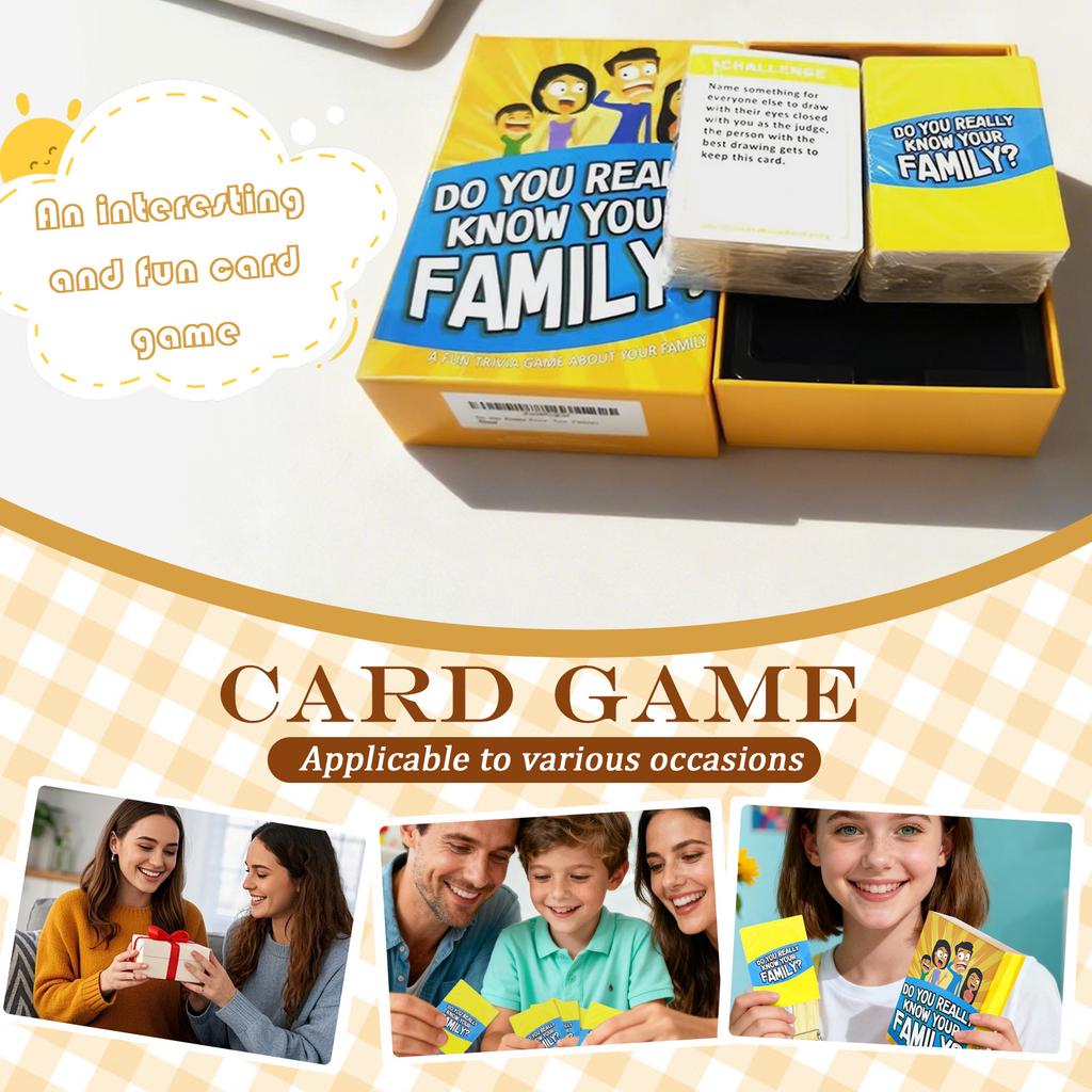 This Is A Fun Family Game Filled With Conversations And Challenges, Perfect For Children, Teens, And Adults.