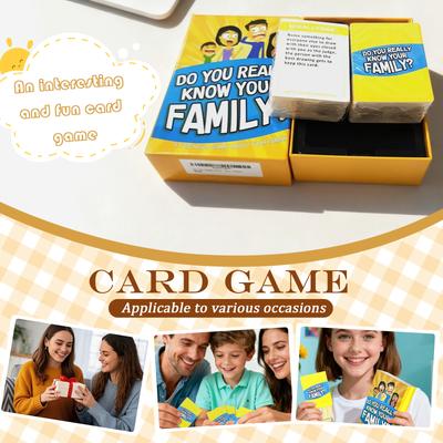 Toto je zábavná rodinná hra plná rozhovorů a výzev, ideální pro děti, teenagery a dospělé.