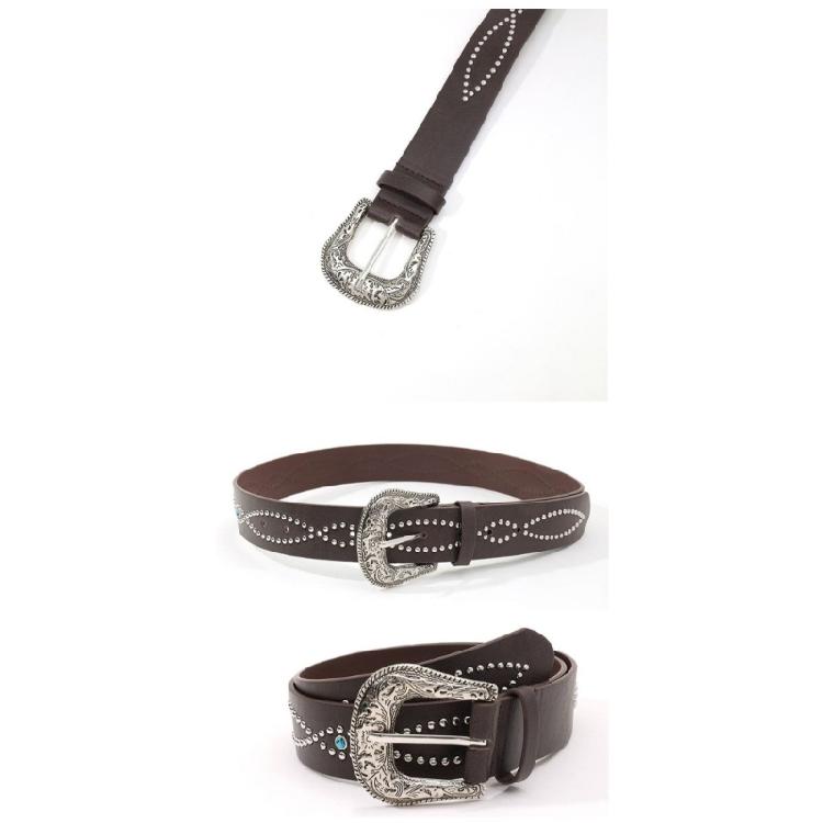 Waist Belt Chain Studded Belt for Casual Costume Belt for Jeans Wrap Dress