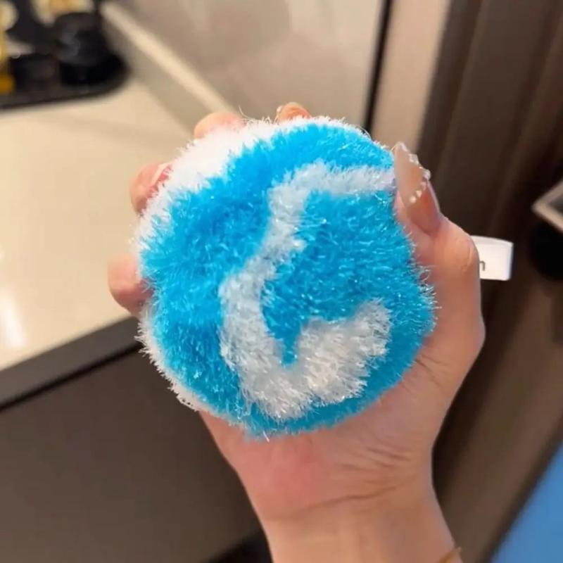 3Pcs Sink Brush Bathroom Cleaning Ball Bathroom Cleaning Ball Sink Brush 3pcs