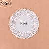 150pcs Lace Doilies Baking Paper Multi-function Placemats New Table Decoration Mat