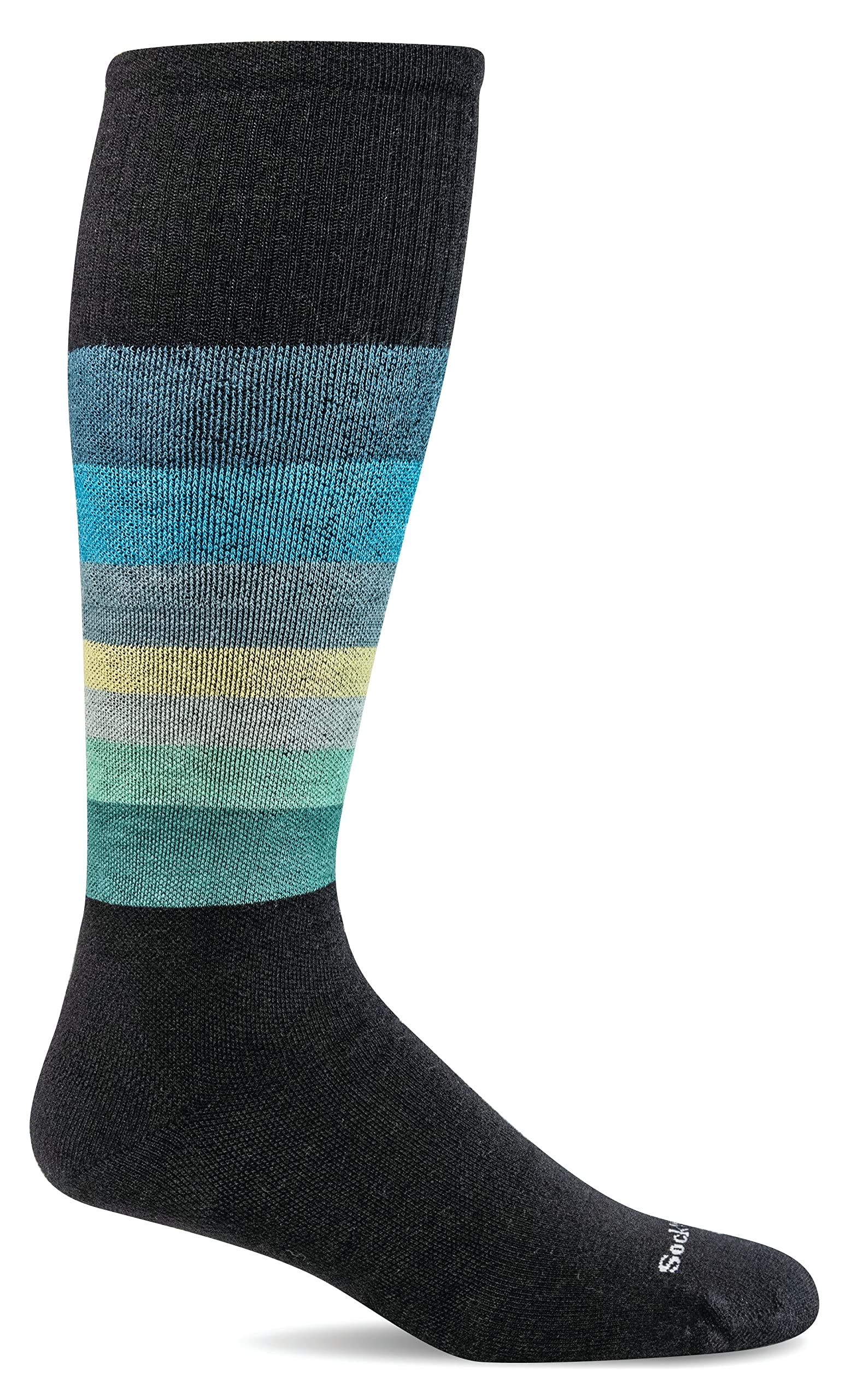 

Sockwell BLIZZARD Компрессионные носки из мериносовой шерсти 1 размер Компрессия Отек Шерсть Носки для холодной погоды, Пара, Черный, M, Носки, Облегчение, Быстросохнущие, чёрный