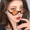New Oval Sunglasses Women's Metal Mirror Leg Half Frame Sun Glasses Brand Designer Luxury Lady Eyewear UV400