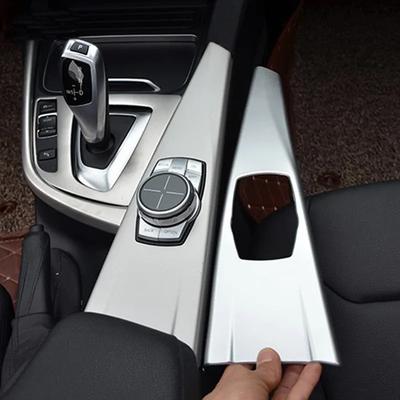 IDrive-Car Style Console Multimedia Panel Stand Cover Beautifier Stickers for BMW 3 Series 4 3GT F30 F31 F32 F34 F36