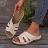 Fashion Women Slippers Slip on Wedge Designer Slippers Woman 2025 New Summer Non-Slip Sandals Lightweight Outdoor Shoes Slides Women
