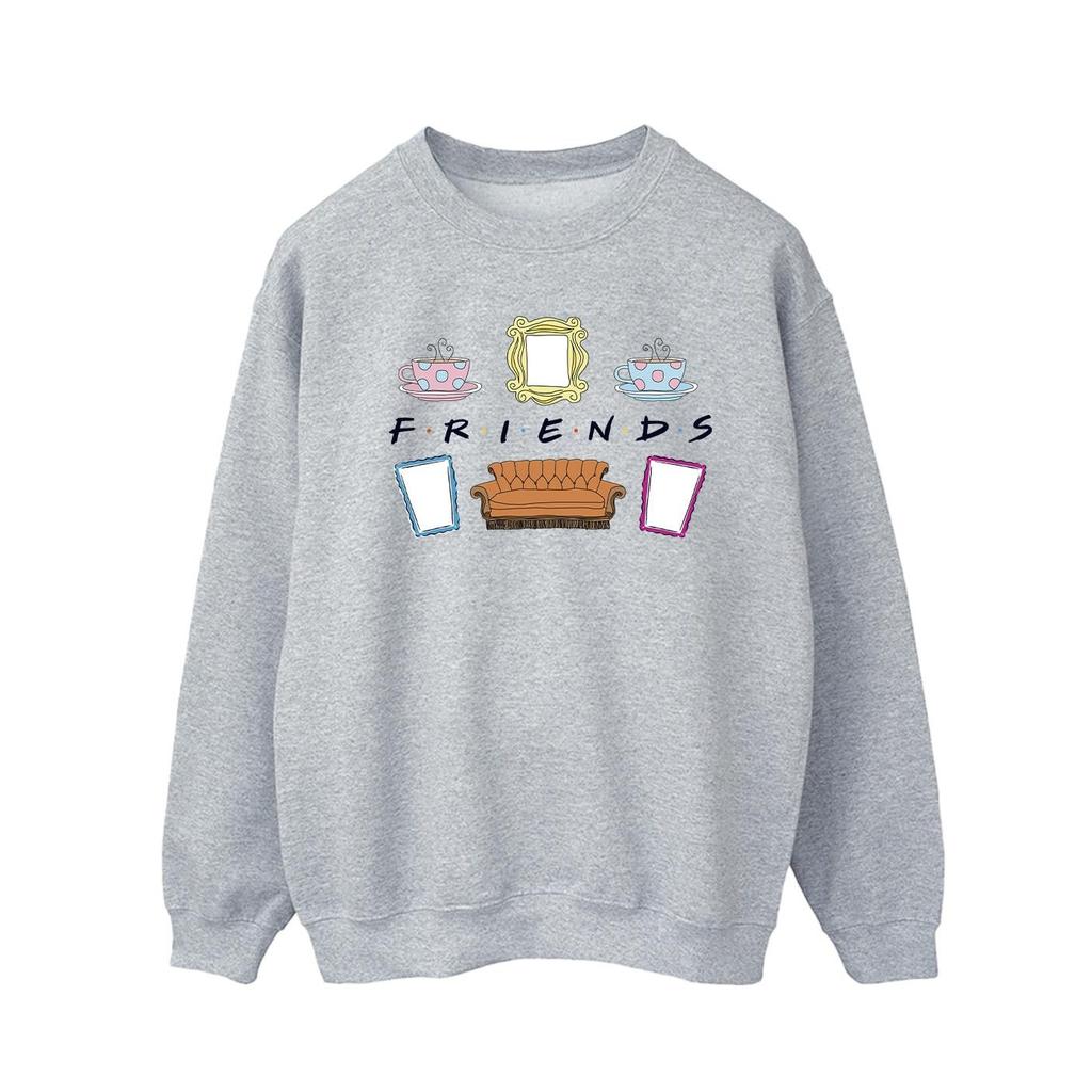 Friends Mens Couch Lounging Sweatshirt