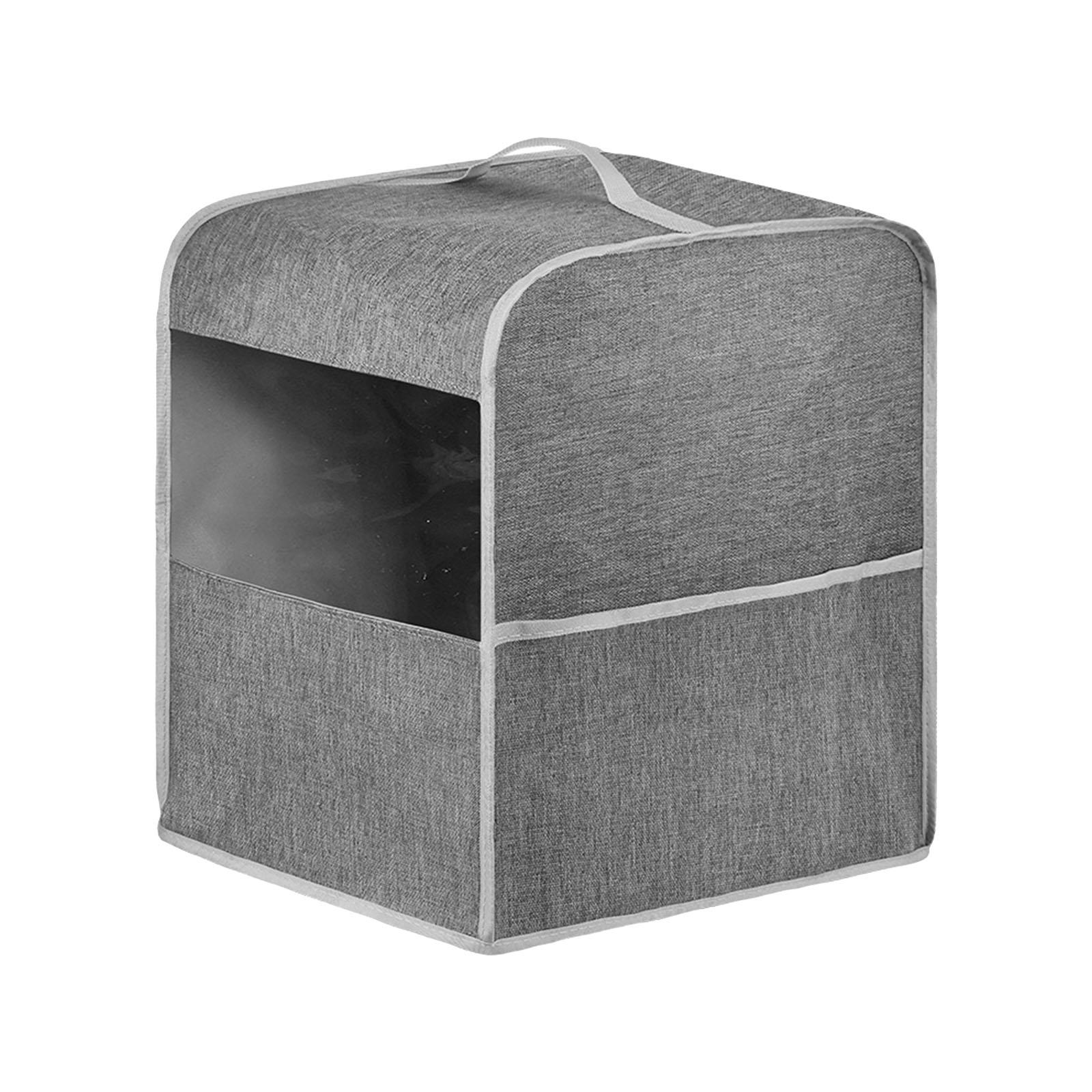 

Прозрачный чехол-протектор для кофемашины с боковыми карманами, аксессуар для кофеварки, пылезащитный чехол для бытовой техники