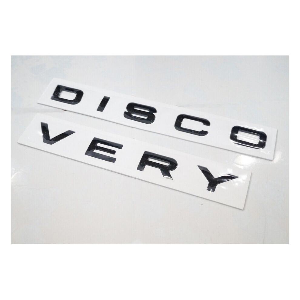 2-Set Land Rover Discovery 5 Bonnet & Tailgate Lettering Kit – Front Hood + Rear Boot Decals