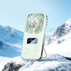 Multi-Functional Smart Fan: Foldable, High-Speed, Low-Noise, Long-Lasting Battery, Digital Display Handheld Fan.