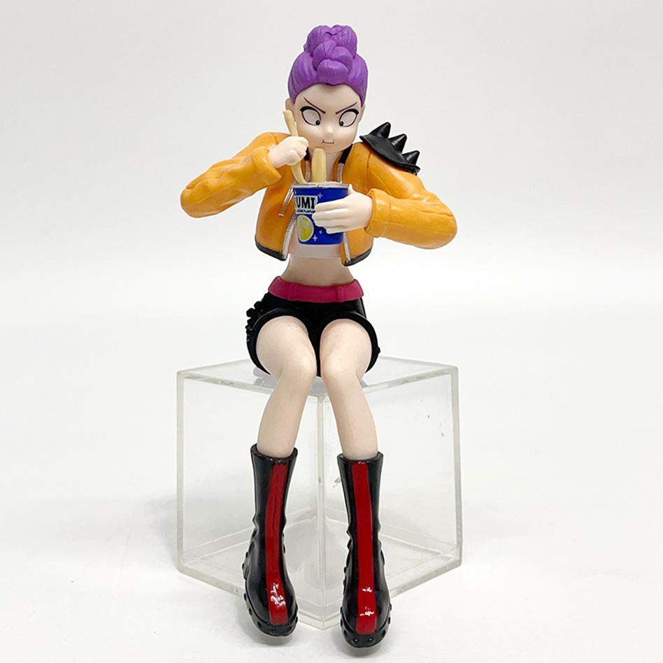 NEW Anime Kpop Demon Hunters Doll Toys Rumi Mira Zoey Action Figure Toy Sitting and Eating Instant Noodles Girl PVC Toy Gift