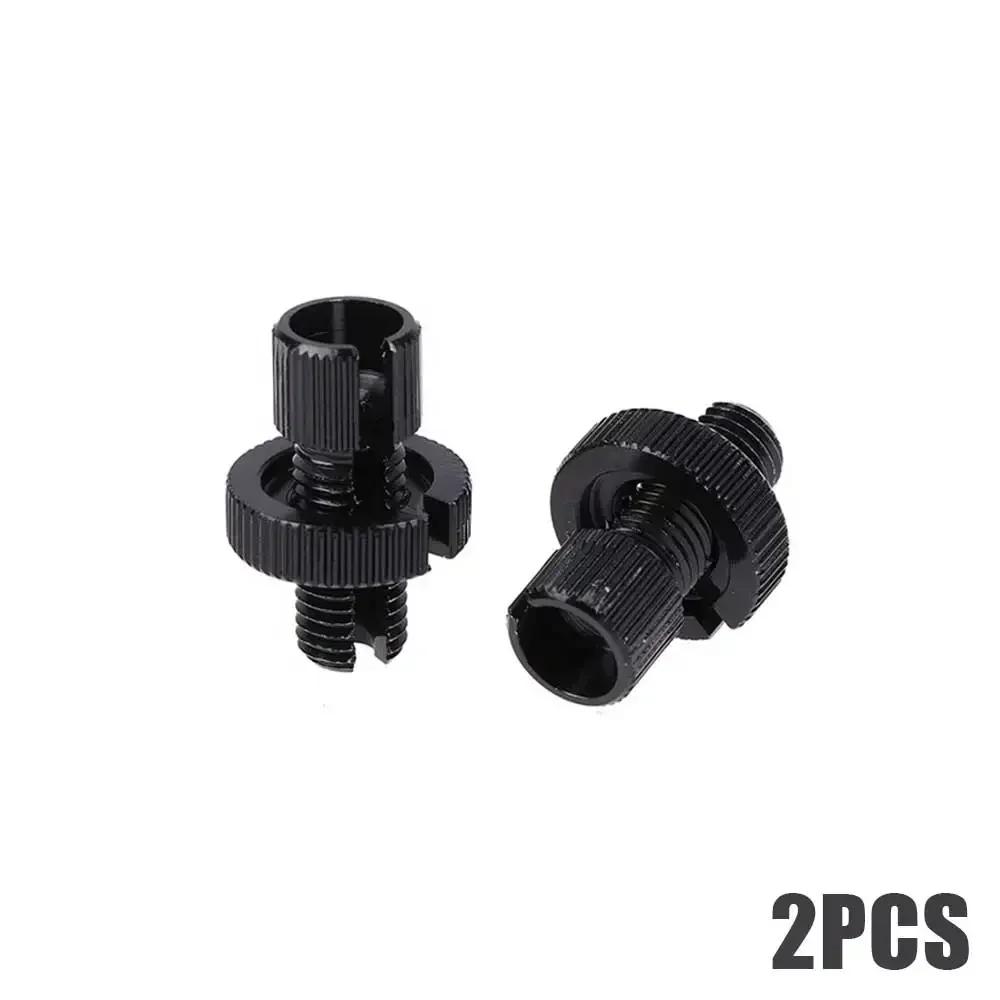 

2pcs Motorcycle Handle Brake Hose M10 Screw Motorcycle Clutch Cable Aluminum Adjuster Clips Motorcycle Brake Cable Fixing Screws чорний