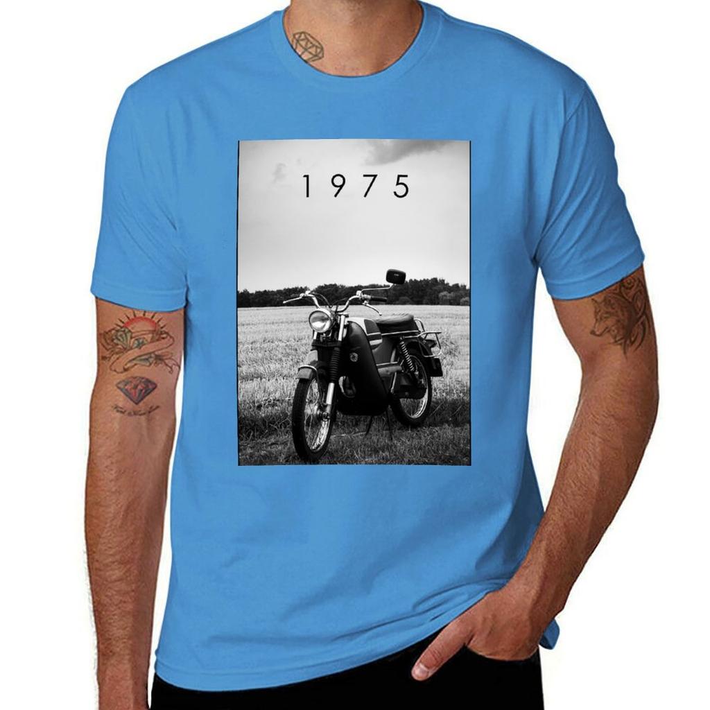 Kreidler Florett - 1975 T-Shirt Αστείο t-shirt αγόρια λευκά Ανδρικό t-shirt ρούχα anime ανδρικά γραφικά t-shirts αστεία