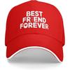 Best Friend Forever Baseball Cap Polyester Casual Adjustable Adult Hat Unisex