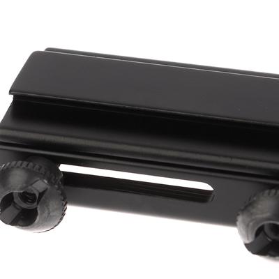 Vysoce kvalitní rybinové prodloužení kolejnice 20 mm až 14 mm Mount Rail Adaptér základny Picatinny Weaver pro lov taktické příslušenství